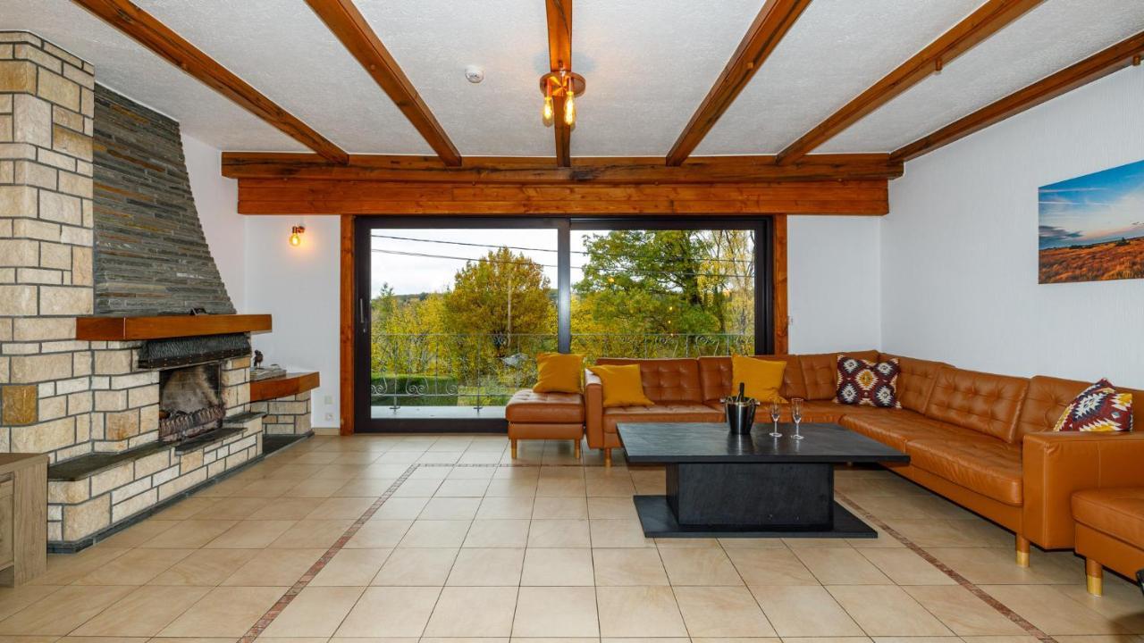Luxueuse Et Spacieuse Villa Avec Sauna Et Piscine Malmedy Exteriör bild