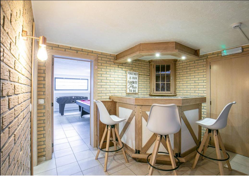 Luxueuse Et Spacieuse Villa Avec Sauna Et Piscine Malmedy Exteriör bild