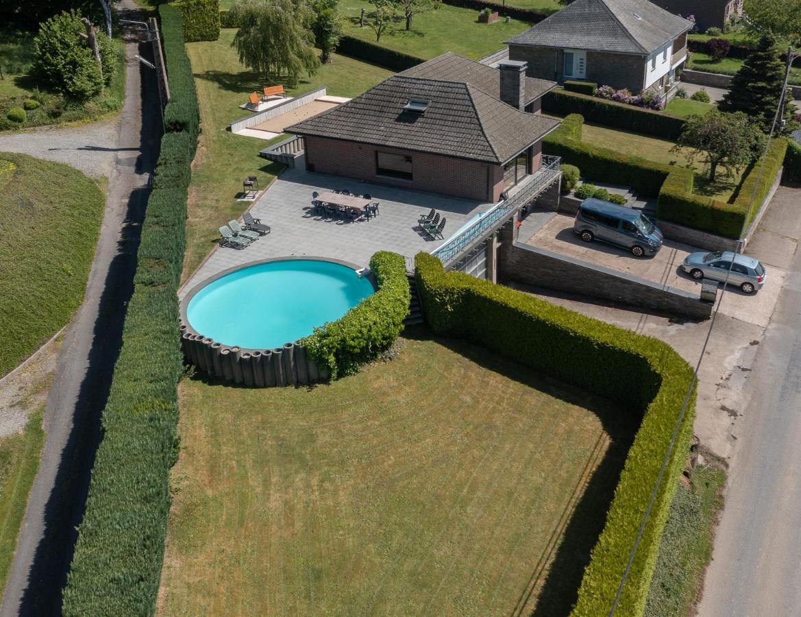 Luxueuse Et Spacieuse Villa Avec Sauna Et Piscine Malmedy Exteriör bild